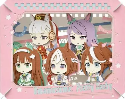 Ensky Uma Musume Pretty Derby Uma Musume Pretty Derby 1 В80 x Ш100 x Г42 мм Изготовлено из бумаги PT-244 Прибл.