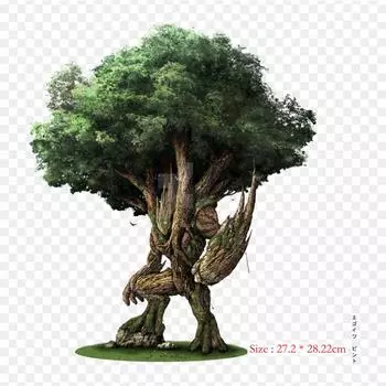 Ent Treebeard Gandalf, термопереносная печать, виниловые нашивки, наклейки для одежды, аппликации «сделай сам», моющиеся нашивки