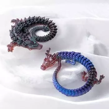 Entrenched Giant Dragon Candle Mold 3D Soap Mold Gypsum Candle Mould Candle Making Style B