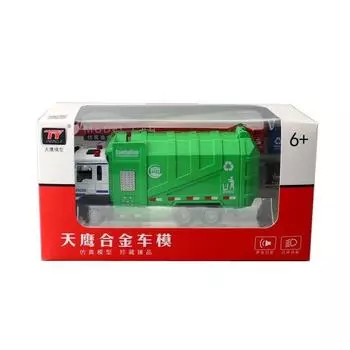 Environmental Car Sanitation Model Toy With Sound Light Features Design For Kid