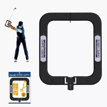 EOCCOGOLO Golf Swing Plane Corrector Swing Swing Sports Corrective Training Practice Equipment Auxiliary for Beginners Indoor and Outdoor Suitable