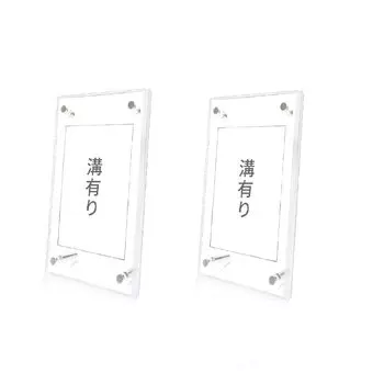 EOMMOE Чехол для карточек, акриловый, винтовой, с подставкой для загрузки, чехол для коллекционных карт, акриловый чехол для карт, рамка для карточек, акриловая рамка Pokeka