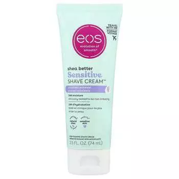 EOS, Shea Better Sensitive Shave Cream™, Colloidal Oatmeal, 2.5 fl oz (74 ml)