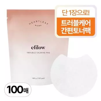 Epilow Houttuynia cordata biome trouble soothing pad refill 100 sheets, 1 piece