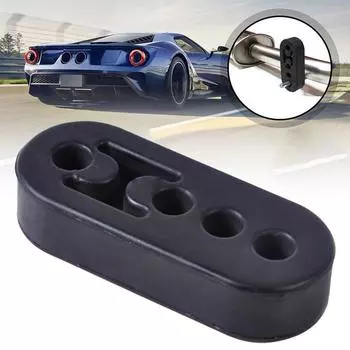 Eplus Универсальные кронштейны для крепления выхлопной трубы автомобиля Подвеска Полиуретановый подвесной изолятор 4 отверстия для вкладыша Кронштейн P2B7