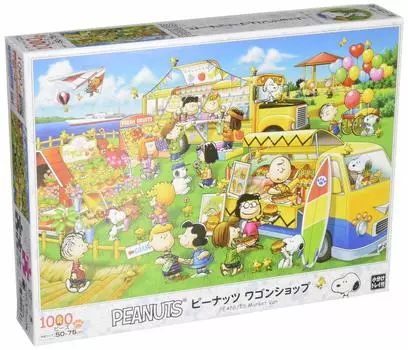 Epoch 1000 Piece Jigsaw Puzzle PEANUTS Peanuts Wagon Shop (50x75cm)