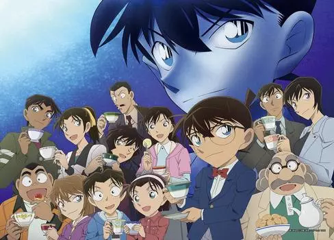 Epoch 1000 Piece Jigsaw Puzzle Super Master of Puzzles Detective Conan Tea Break Very Small Piece (38x53cm)