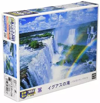 EPOCH 1053 Super Small Piece Jigsaw Puzzle Overseas Scenery Spectacular Views of the World Iguazu Falls x Glue Included Spatula Included Score Ticket