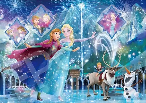 EPOCH 108 деталей Пазл Disney Emotional Story Series Frozen Decoration x с клеем и шпателем в комплекте EPOCH [Пазл-коллаж] (18.2 25.7см)