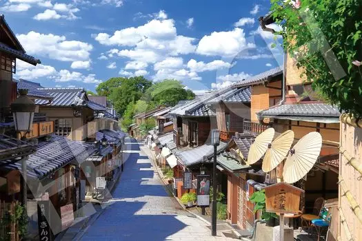 EPOCH 2016 Piece Jigsaw Puzzle Very Small Piece with Glue and Spatula with Score Ticket EPOCH Ninenzaka-Kyoto (50x75cm) 22-120s