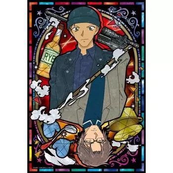EPOCH 300 Piece Jigsaw Puzzle Detective Conan Akai & Okiya (26 x 38cm) 26-337s with glue and spatula with score ticket EPOCH