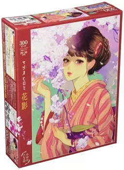 EPOCH 300 Piece Jigsaw Puzzle Hiromi Matsuo Flower Shadow x Glue Included Spatula Included Score Ticket Included EPOCH Illustration/Art (26 38cm)