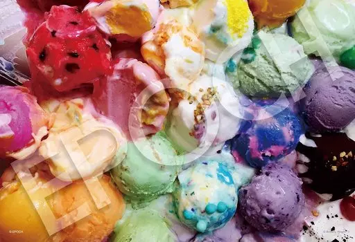 Epoch 300 Piece Jigsaw Puzzle Melted Ice Cream Gradient (26x38cm)