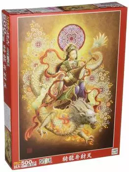 EPOCH 500 Piece Jigsaw Puzzle Engiga Kiryu Benzaiten x Glue Included Spatula Included Score Ticket Included EPOCH Illustration/Art (38 53cm) 06-106