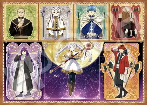 EPOCH 500 Piece Jigsaw Puzzle Funeral Freelen Freelen and Friends (38 x 53cm) 07-458s with glue and spatula with score ticket EPOCH