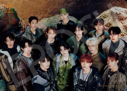 Epoch 500 piece jigsaw puzzle SEVENTEEN SEVENTEEN BEST ALBUM [ALWAYS YOURS] LIMITED B (38 x 53cm) 52-402s with glue and spatula included EPOCH