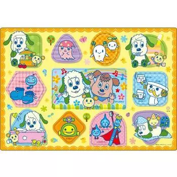 EPOCH [Apollo Picture Puzzle] Dog and Friends 11 Piece Puzzle for Children 25-212 ST Mark Certification Comes with a Cleaning Bag for Ages 1.5 and Up