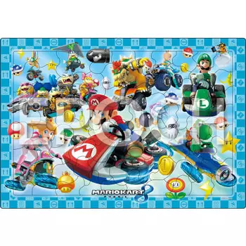 Epoch [Apollo Picture Puzzle] Mario Kart 8 85 Piece Puzzle for Children 25-224 ST Mark Certification Includes Cleaning Bag Ages 5 and Up Toy EPOCH