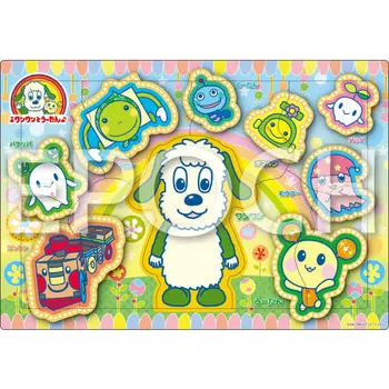 Epoch [Apollo s Picture Puzzle] Wan Wan and Wu-tan Hello everyone 9 piece puzzle for children 25-255 ST Mark certification Comes with cleaning bag Age