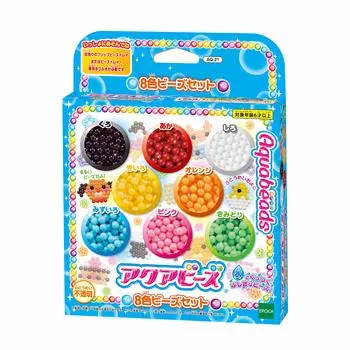 EPOCH Aqua Beads 8 Color Bead Set
