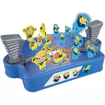 Epoch Co. (EPOCH) Minions Crazy Shooting ST Mark Certification Toy Game for Ages 5 and Up Number of Players: 1-2 EPOCH