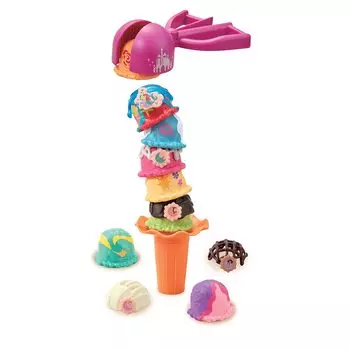 EPOCH Disney Princess Ice Cream Tower Сертифицированная игрушка ST Mark для детей от 4 лет Количество игроков: от 1 до 4 розовый