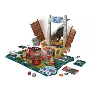 EPOCH JURASSIC WORLD Отличная игра Rex Panic Сертификация ST Mark Возраст Игрушка Динозавр Номер EPOCH Побег! T. 6+ Игроки 2-4