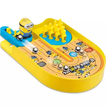 EPOCH Minions Kururin Bowling Сертифицированная игрушка ST Mark для детей от 4 лет и старше Количество игроков: 1-2 ЭПОХА