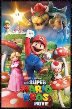 EPOCH Пазл из 1000 деталей Super Mario Mushroom Kingdom x с клеем и шпателем с билетом на подсчет очков EPOCH (50 75см) 12-525с