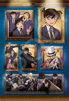 Epoch Пазл из 300 деталей Детектив Конан Тайна Галерея Левая (26 х 38 см) 28-200 с клеем и шпателем с оценочным талоном EPOCH