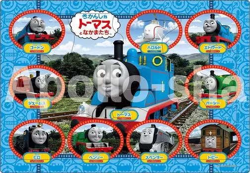 EPOCH Picture Thomas the Tank Engine Thomas and Friends Пазл из 12 предметов с креплением для детей от 3 лет и старше Сертифицированная игрушка ST Mark [Apollo