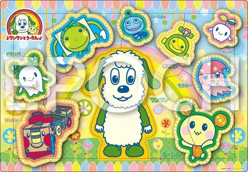 Epoch Picture Wanwan and Hello everyone puzzle ST Mark certification Comes with cleaning bag Ages and up Toy EPOCH [Apollo s Puzzle] Wu-tan 9-piece