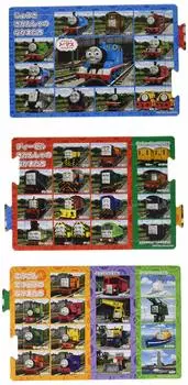 EPOCH Steps Panoramic First Thomas Book Piece Puzzle for Children ST Mark Certification Comes with Cleaning Bag Ages 3 and Up Toy EPOCH [Apollo s