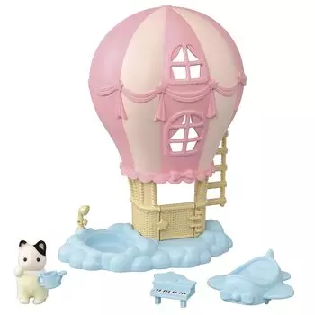 EPOCH Sylvanian Families Amusement Park Игровое оборудование Balloon Room [Пушистый набор] Co-71