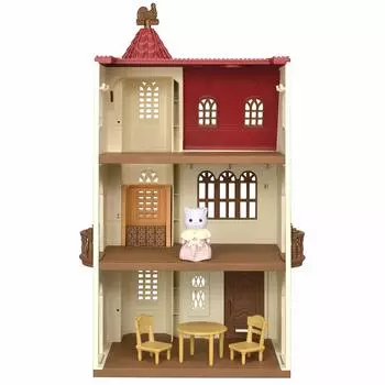 EPOCH Sylvanian Families Дом с красной крышей [Лифт для дома] Ha-49