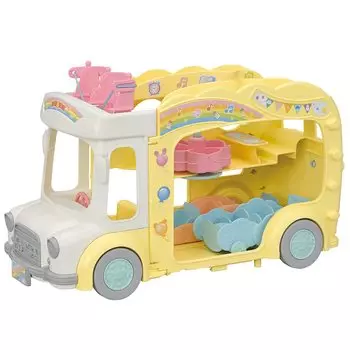 EPOCH Sylvanian Families Hoikuen Vehicle Hoikuen ST Mark Certification От 3 лет и старше Игрушечный кукольный домик Sylvanian Families [Давайте играть! У всех