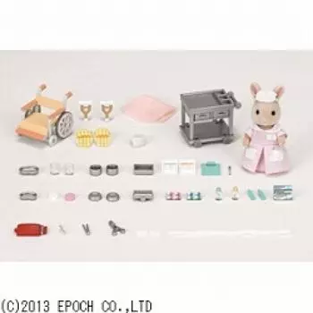 Epoch Sylvanian Families Longing Nurse Set