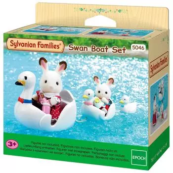 EPOCH Sylvanian Families UK Nakayoshi Swan Boat Set