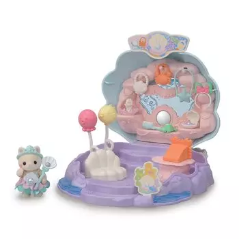 EPOCH Sylvanian Families Yuenchi Omiseya Princess Mermaid ST Mark Certification 3 года и старше Игрушечный кукольный домик Sylvanian Families [Dreaming Shop]