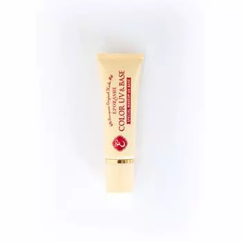 EPORASHE Color UV Base 30 г УФ-основа под макияж Окрашена натуральными пигментами Без пигментов Содержит 12 видов натуральных увлажняющих ингредиентов УФ-крем