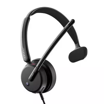 EPOS IMPACT 430T Mono Dual Noise Microsoft Work from Plug and UC Compatible Mono - On-Ear Headset, Microphone, Cancelling, USB-C/USB-A Connection, чёрный