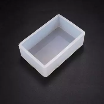 Формы для литья из эпоксидной смолы, силиконовые прямоугольные формы для ювелирных изделий из смолы, мыла, сушеных цветов, листьев, насекомых, образцов, форм для поделок