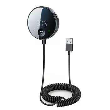 eppfun FM-передатчик Bluetooth автомобильный приемник Aux USB питание поддерживает MicroSD музыку для автомобильной стереосистемы и совместимый, поставка, звонки без помощи рук, карта,