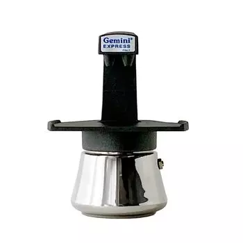 EPPICOTISPAI GEMINI EXPRESS Gemini Express кофемашина для эспрессо для чашек индукционная IH-совместимая нержавеющая сталь 1-2 (Черный металлик)