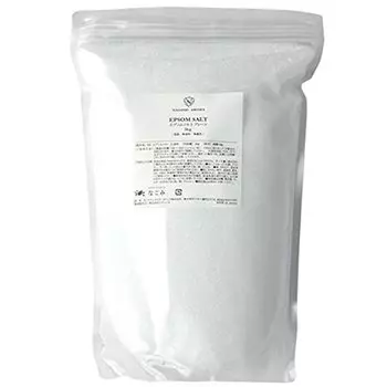 Epsom Salt 3kg Bath Salt Domestic Made in Japan Uncolored Unscented Bath Salt Bathing Cold Warming Epsom Salt Bath Cosmetics naturalshop Nagomi