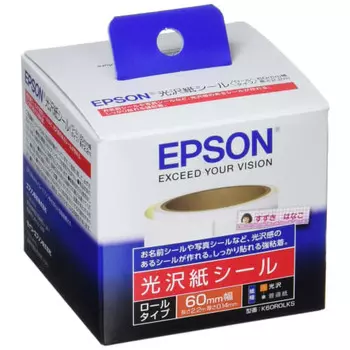 Epson EPSON глянцевая бумага для наклеек K60ROLKS рулонного типа