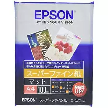 Epson EPSON Super Fine Paper A4 100 sheets KA4100SFR