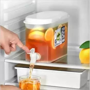 Equipped with faucet, 3.5L large capacity cold water kettle, refrigerator, cold drink machine, refrigerator and faucet