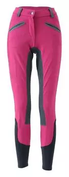 EQULIBERTA 2016SS кюлоты для верховой езды, кожаные, XS XS, женские/подростковые, розовые/серые EQ-CU-1603-LA розовые/серые