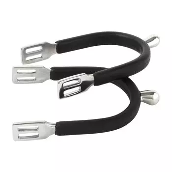 EQULIBERTA Резиновый чехол из нержавеющей стали, круглый выступ, набор из левого и правого выступов, 20 мм, мужской EQ-SP-1932 серебряный